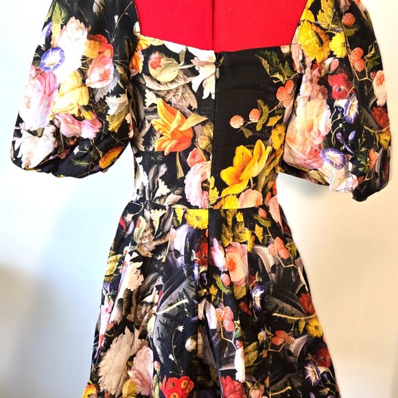 Selkie Fete des Fleurs Floral Mini Day Dress NWT - Picture 4 of 6
